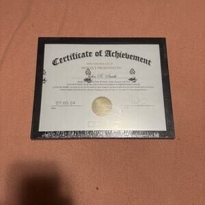 Brand New 12 By 9 Inch Picture Frame With Stand